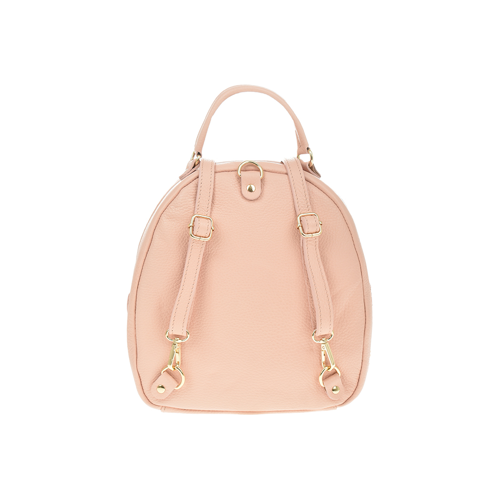 Rucsac din piele naturala Chiara Canotti CC1251, Roz, #3, Bagsy