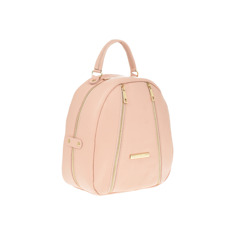Rucsac din piele naturala Chiara Canotti CC1251, Roz, #2, Bagsy