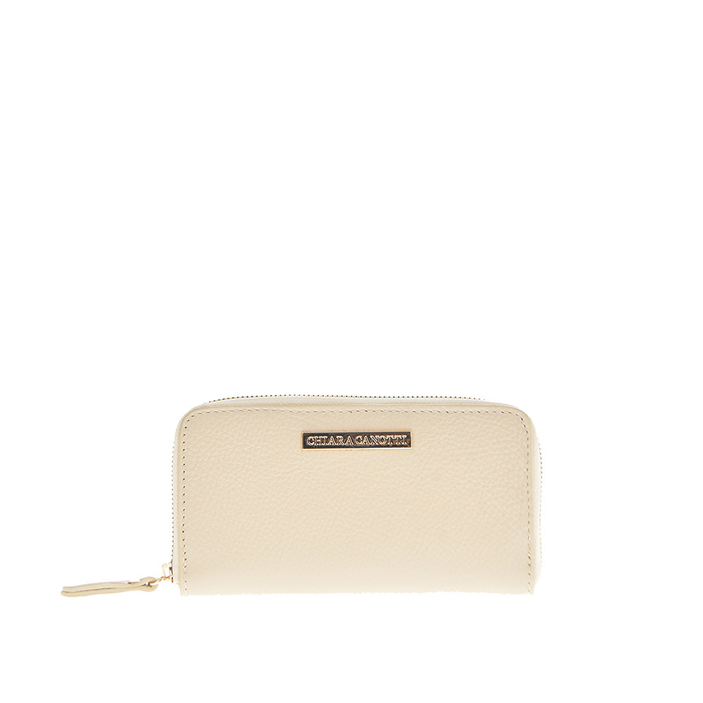 Portofel dama din piele naturala Chiara Canotti CC1254, Bej, #1, Bagsy