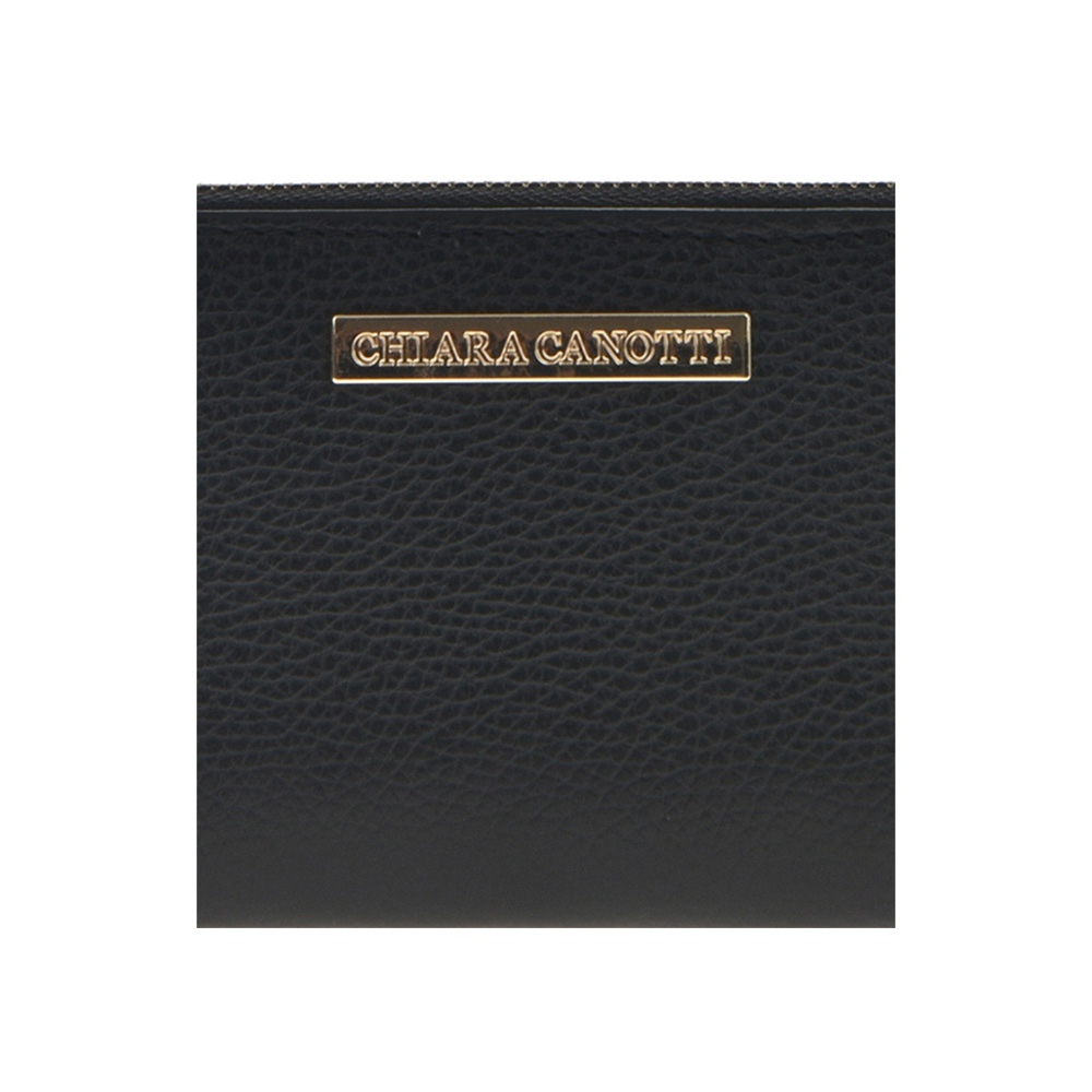 Portofel dama din piele naturala Chiara Canotti CC1254, Negru, #5, Bagsy