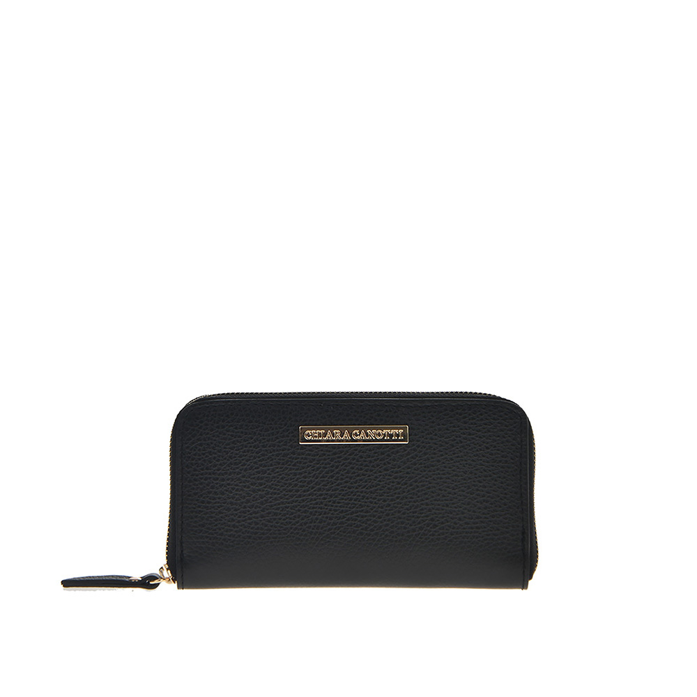 Portofel dama din piele naturala Chiara Canotti CC1254, Negru, #1, Bagsy