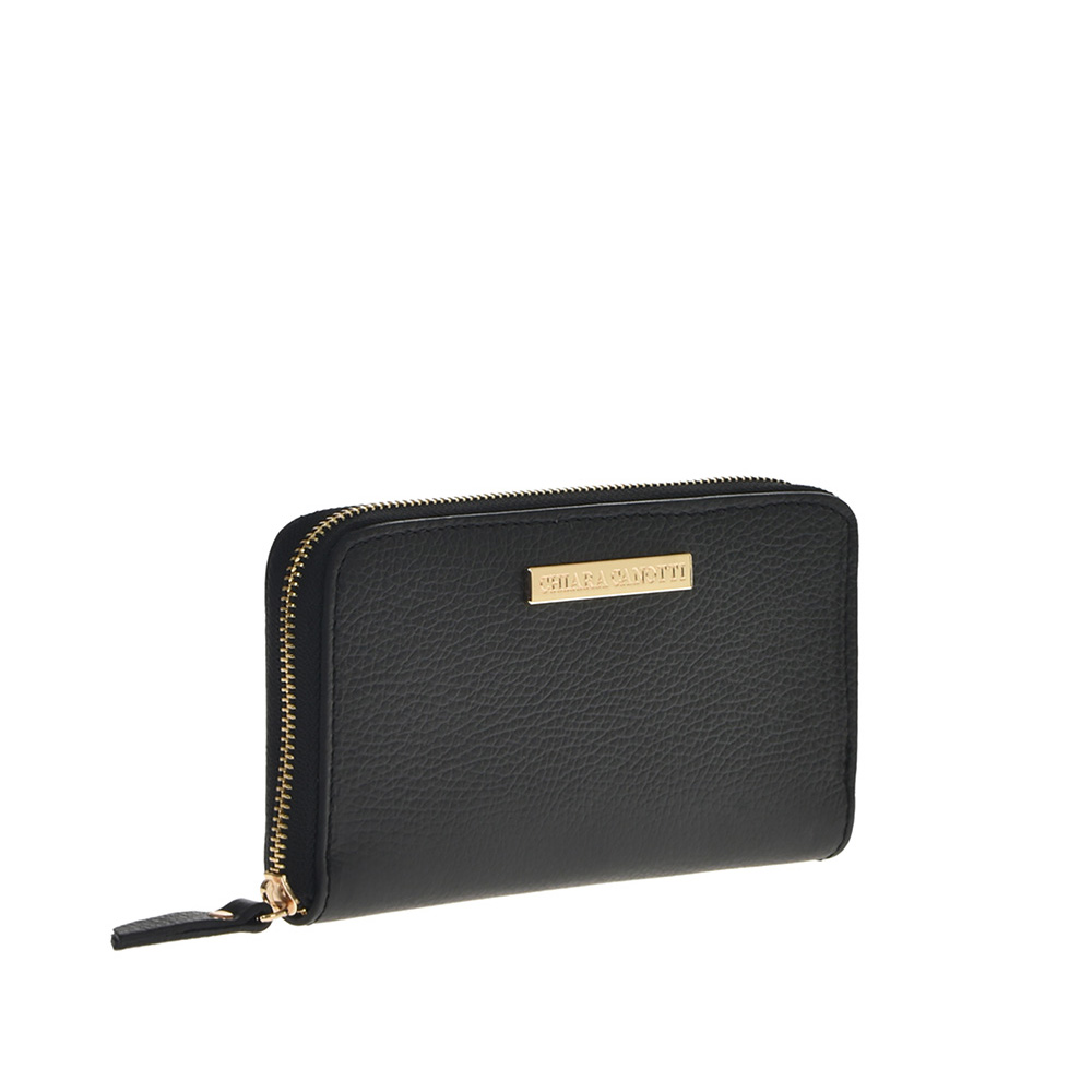 Portofel dama din piele naturala Chiara Canotti CC1254, Negru, #2, Bagsy