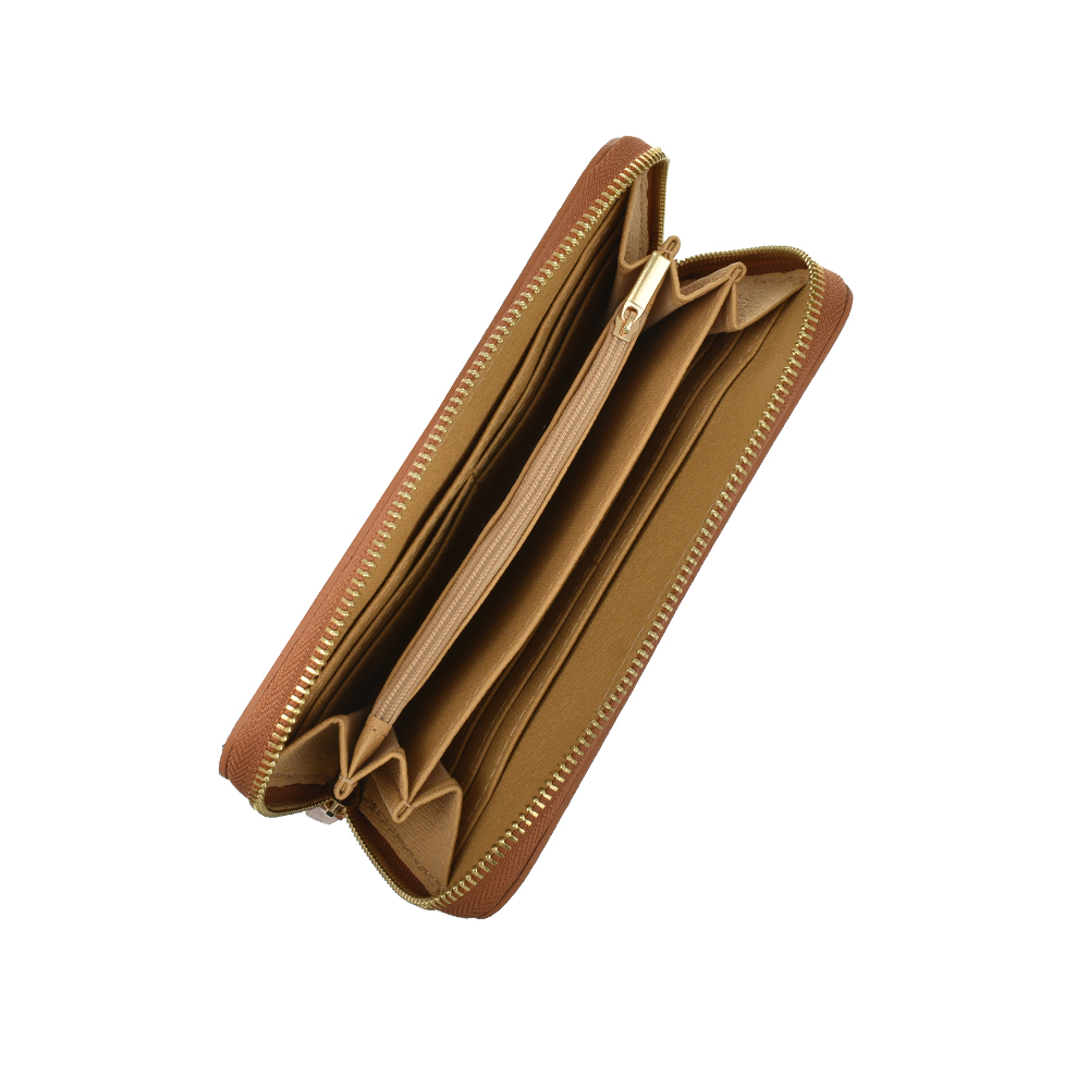 Portofel dama din piele naturala Chiara Canotti CC1255, Cognac, #4, Bagsy