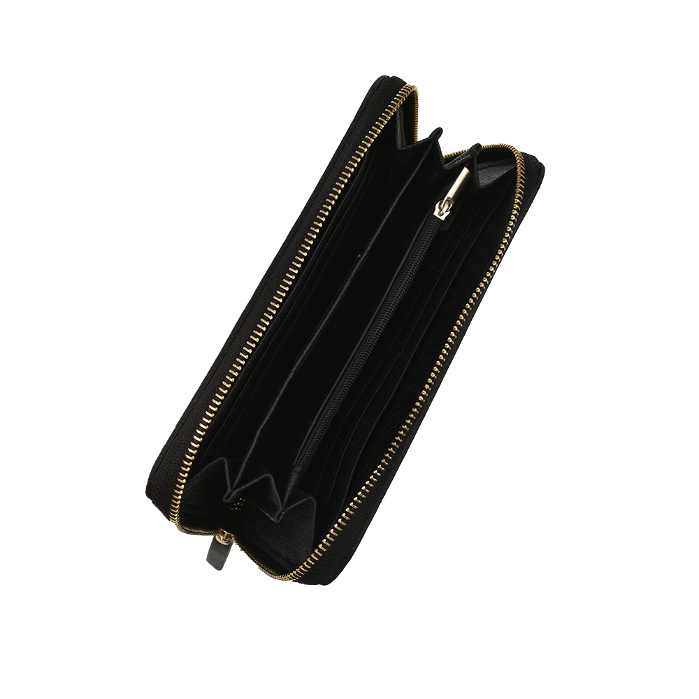 Portofel dama din piele naturala Chiara Canotti CC1255, Negru, #4, Bagsy