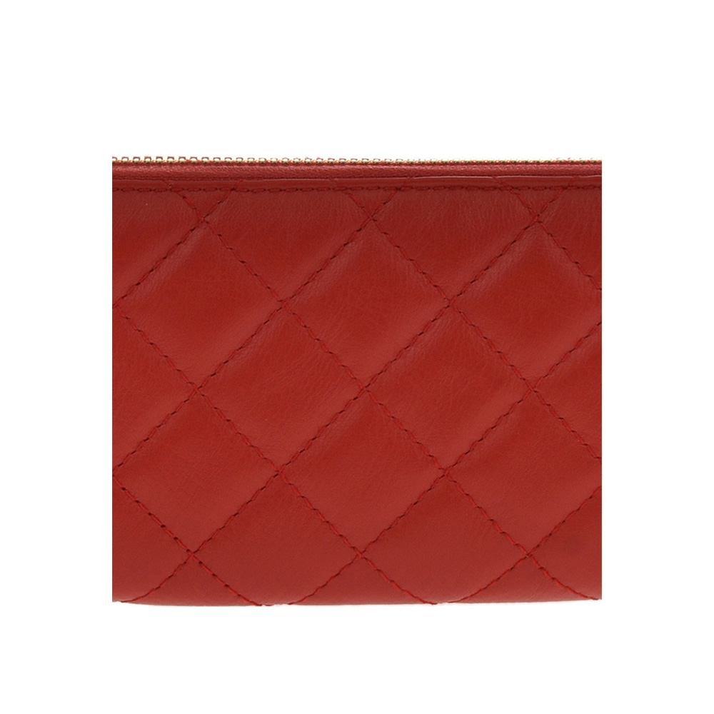 Portofel dama din piele naturala Chiara Canotti CC1256, Rosu, #5, Bagsy