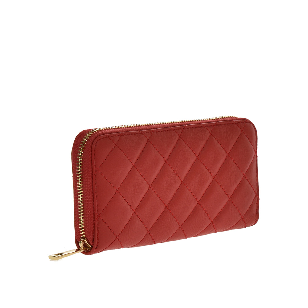 Portofel dama din piele naturala Chiara Canotti CC1256, Rosu, #2, Bagsy