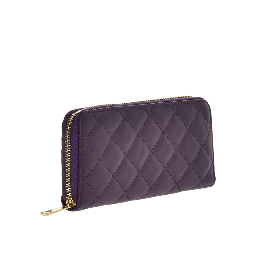 Portofel dama din piele naturala Chiara Canotti CC1256, Violet, #2, Bagsy