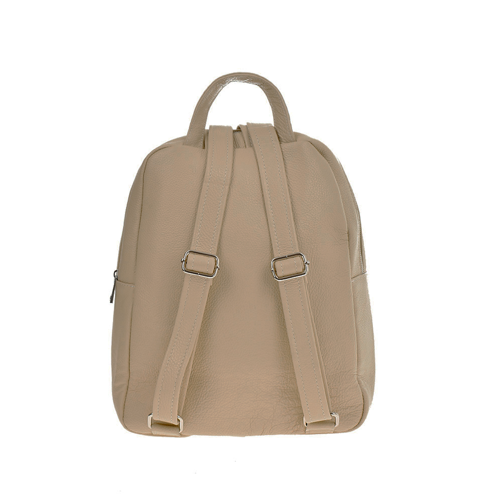 Rucsac dama din piele naturala Chiara Canotti CC1263, Grej, #3, Bagsy