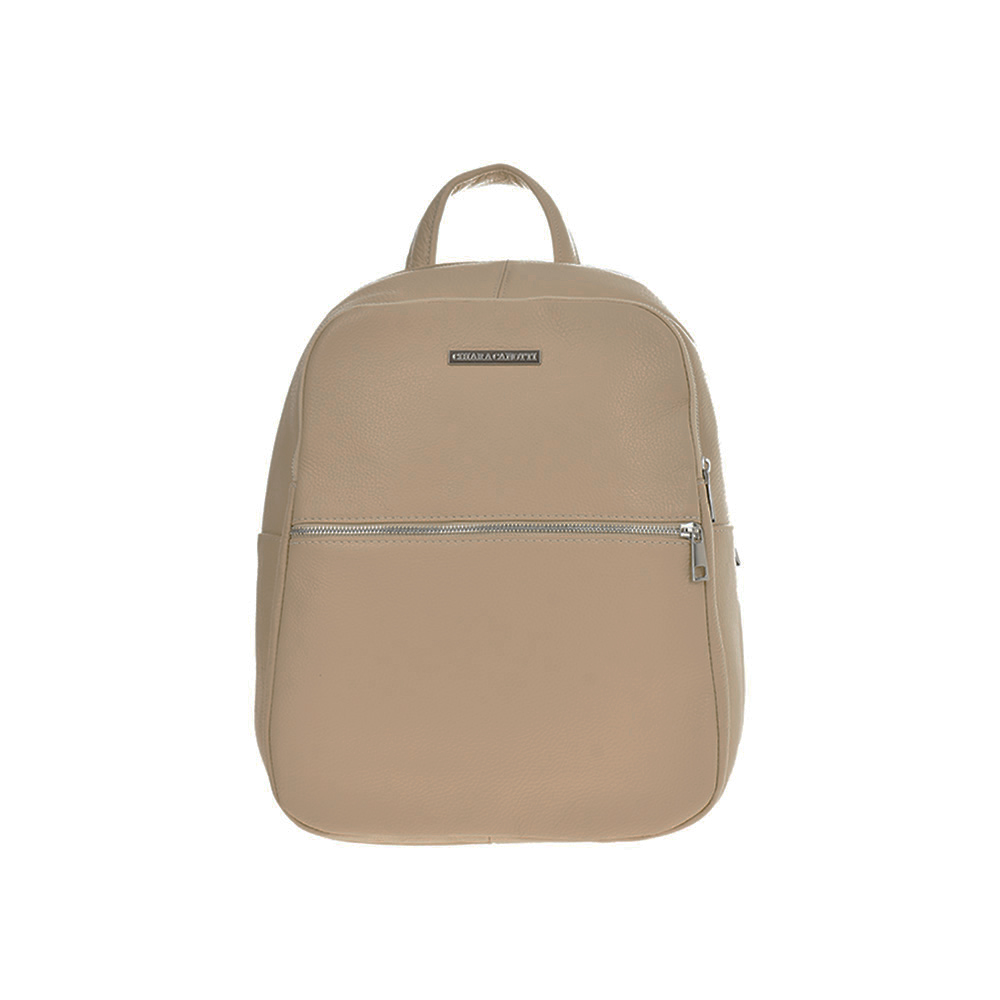 Rucsac dama din piele naturala Chiara Canotti CC1263, Grej, #1, Bagsy