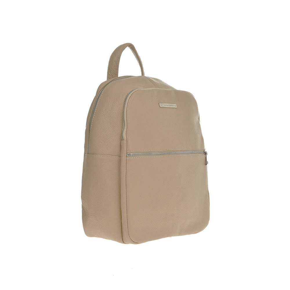 Rucsac dama din piele naturala Chiara Canotti CC1263, Grej, #2, Bagsy