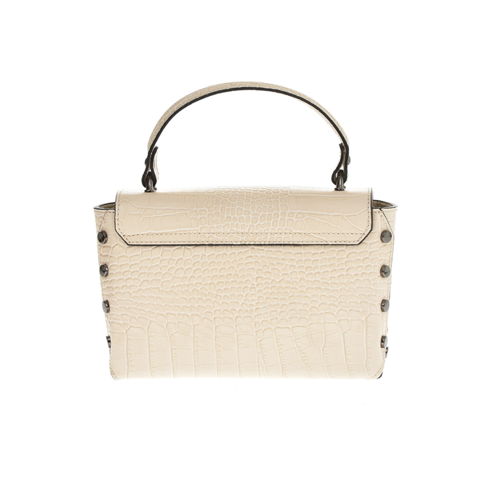 Geanta de mana din piele naturala Chiara Canotti CC1264, Bej, #3, Bagsy