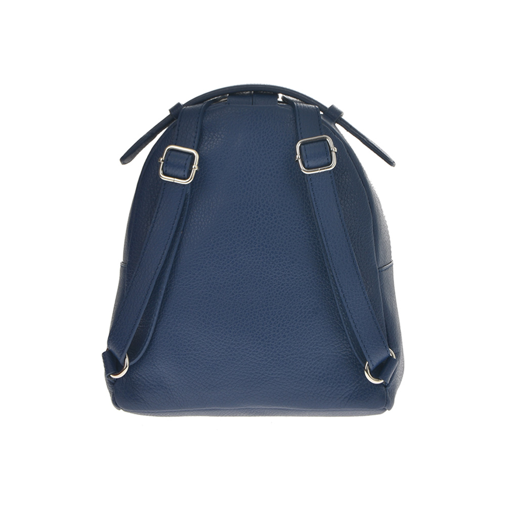 Rucsac dama din piele naturala Chiara Canotti CC1266, Albastru, #3, Bagsy