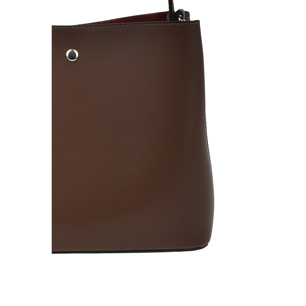 Geanta de mana din piele naturala Chiara Canotti CC1289, Maro, #5, Bagsy