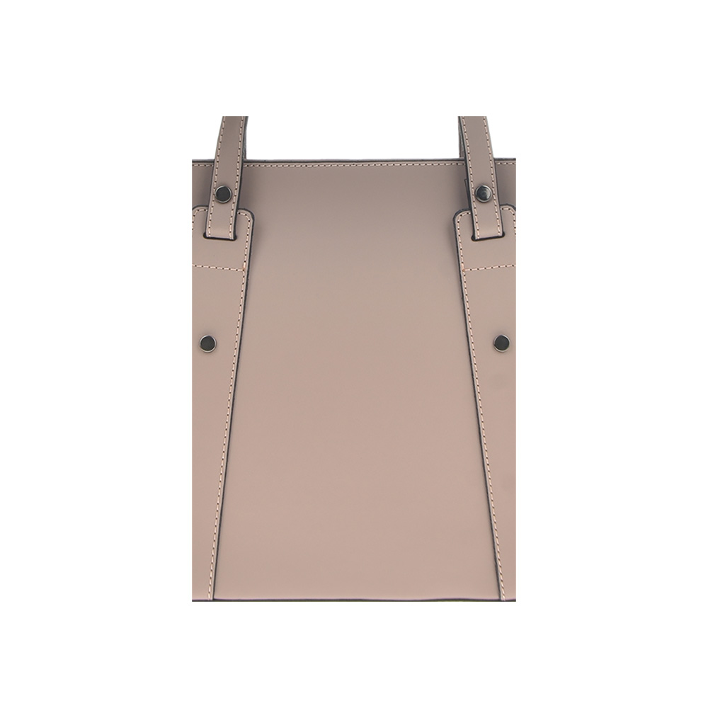 Geanta tote din piele naturala Chiara Canotti CC1292, Roz prafuit, #5, Bagsy