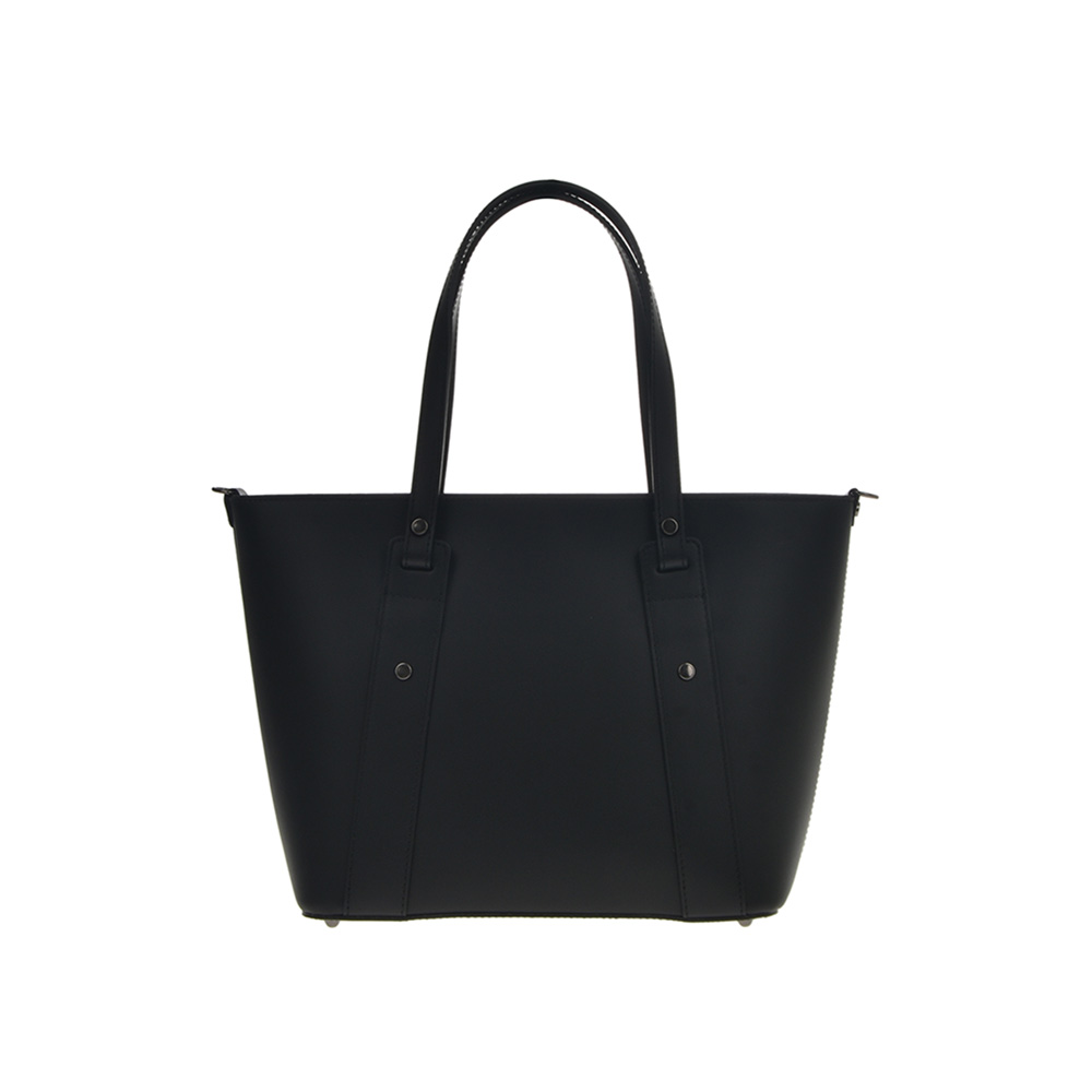 Geanta tote din piele naturala Chiara Canotti CC1292, Negru, #3, Bagsy