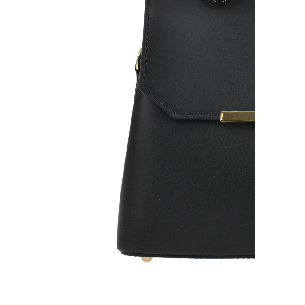 Geanta de mana din piele naturala Chiara Canotti CC1303, Negru, Nr. 5, Bagsy