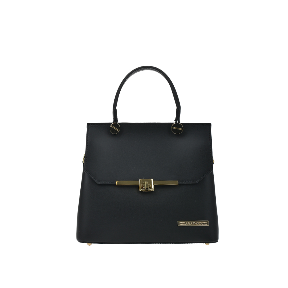 Geanta de mana din piele naturala Chiara Canotti CC1303, Negru, Nr. 1, Bagsy