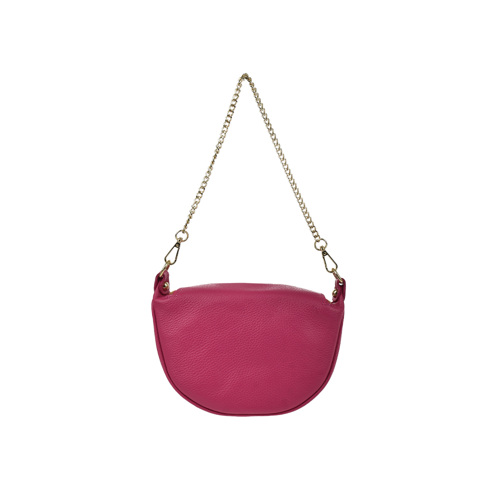 Geanta de mana din piele naturala Chiara Canotti CC1306, Fucsia, #3, Bagsy