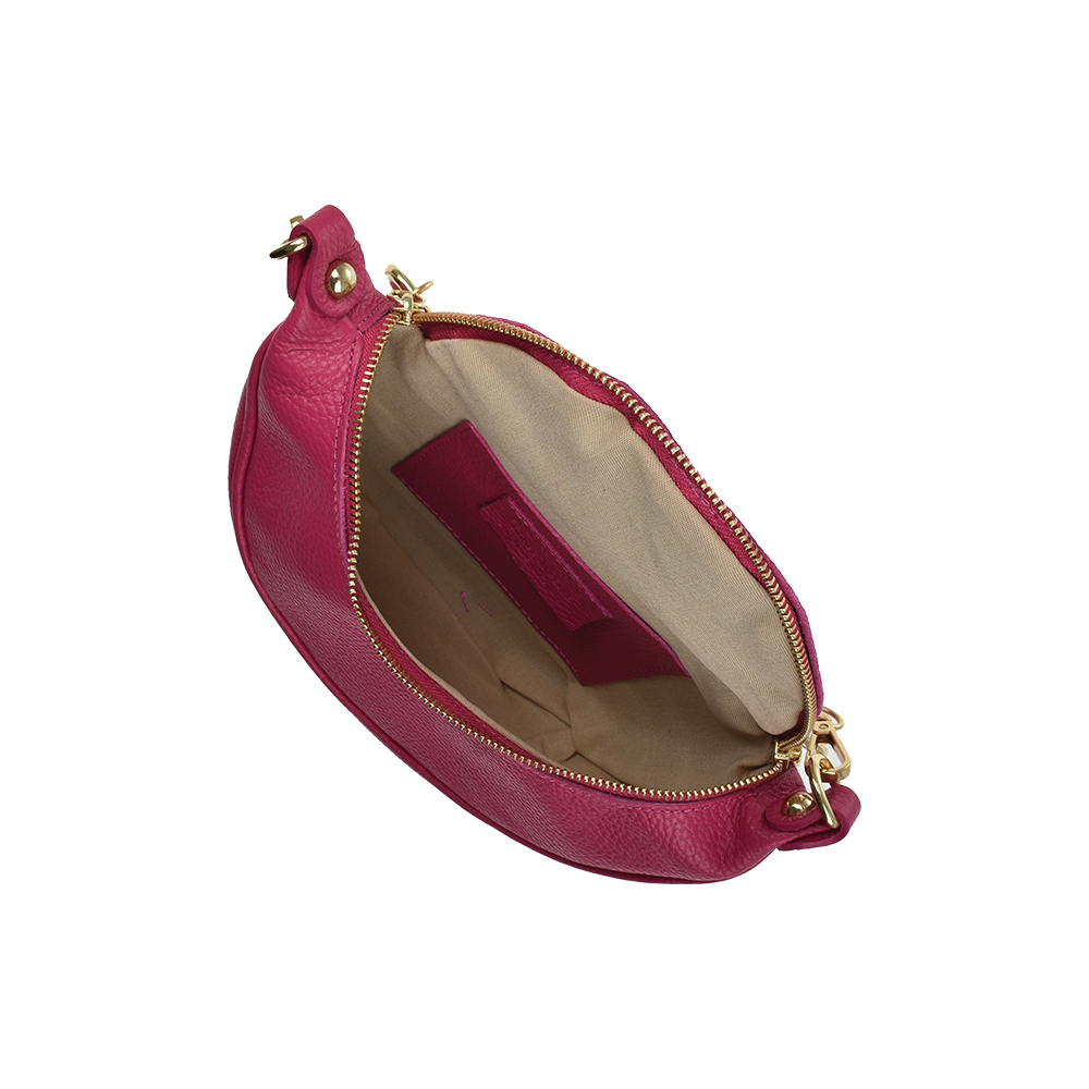 Geanta de mana din piele naturala Chiara Canotti CC1306, Fucsia, #4, Bagsy