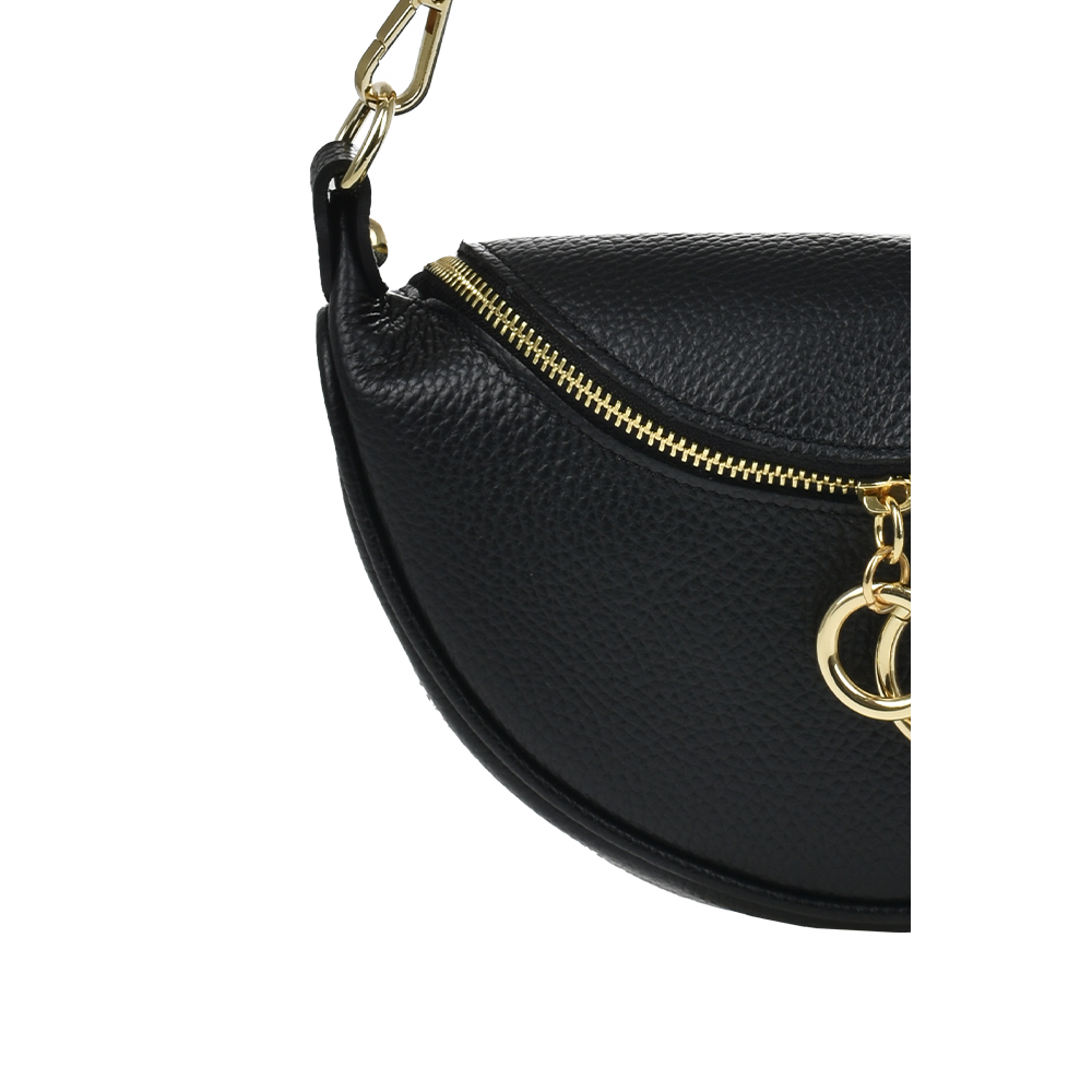 Geanta de mana din piele naturala Chiara Canotti CC1306, Negru, #5, Bagsy