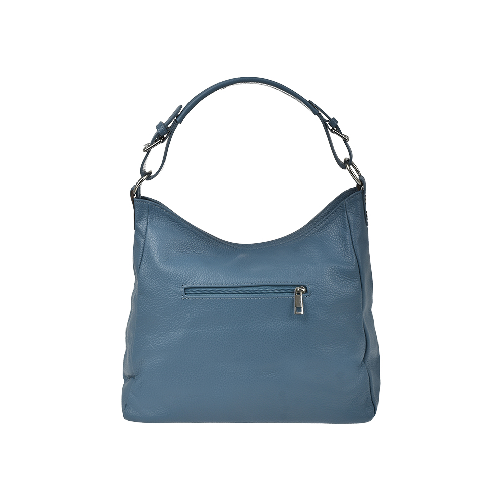 Geanta dama din piele naturala Chiara Canotti CC1308, Bleu inchis, #3, Bagsy