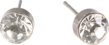 Cercei COAL Della argintii, din inox, E1103052, #1, Bagsy