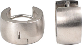 Cercei COAL Maureen argintii din inox E1103203, #1, Bagsy