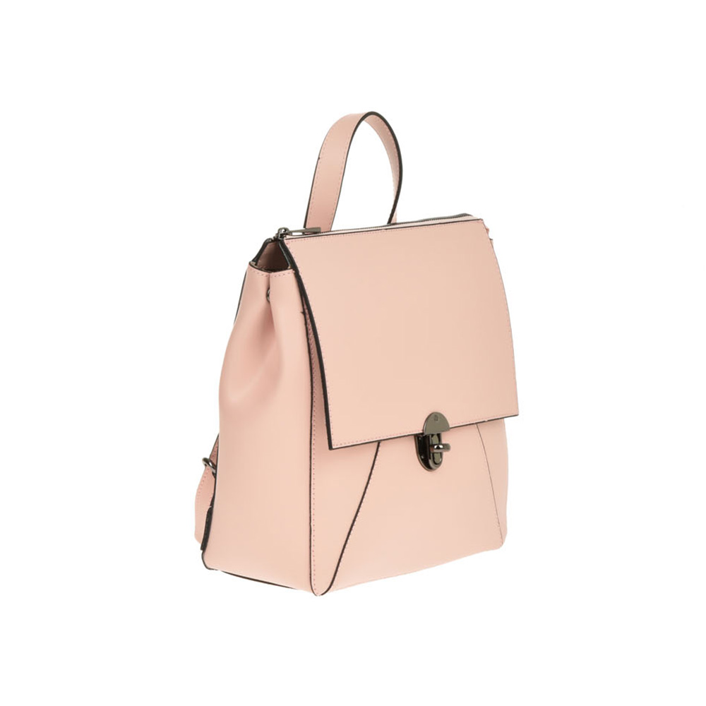 Rucsac din piele naturala Chiara Canotti CC0328, Roz, #1, Bagsy