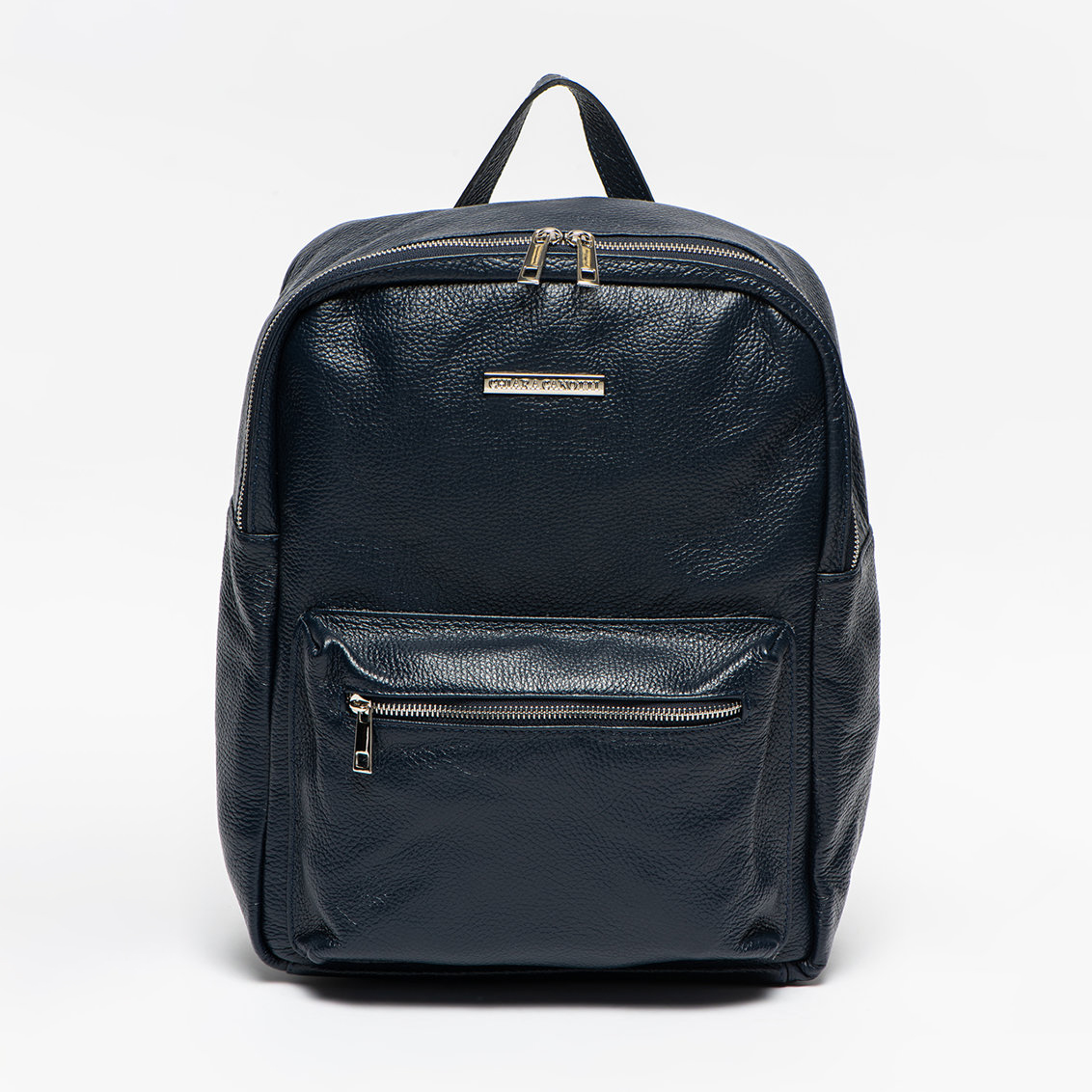 Rucsac din piele naturala Chiara Canotti CC1153, Albastru, #2, Bagsy