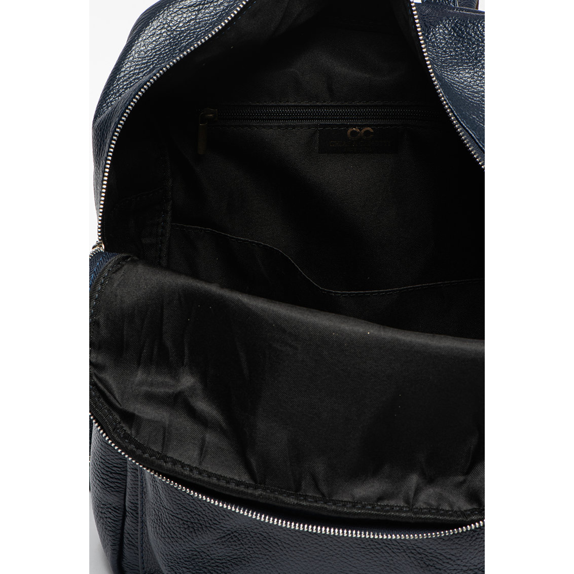 Rucsac din piele naturala Chiara Canotti CC1153, Albastru, #3, Bagsy