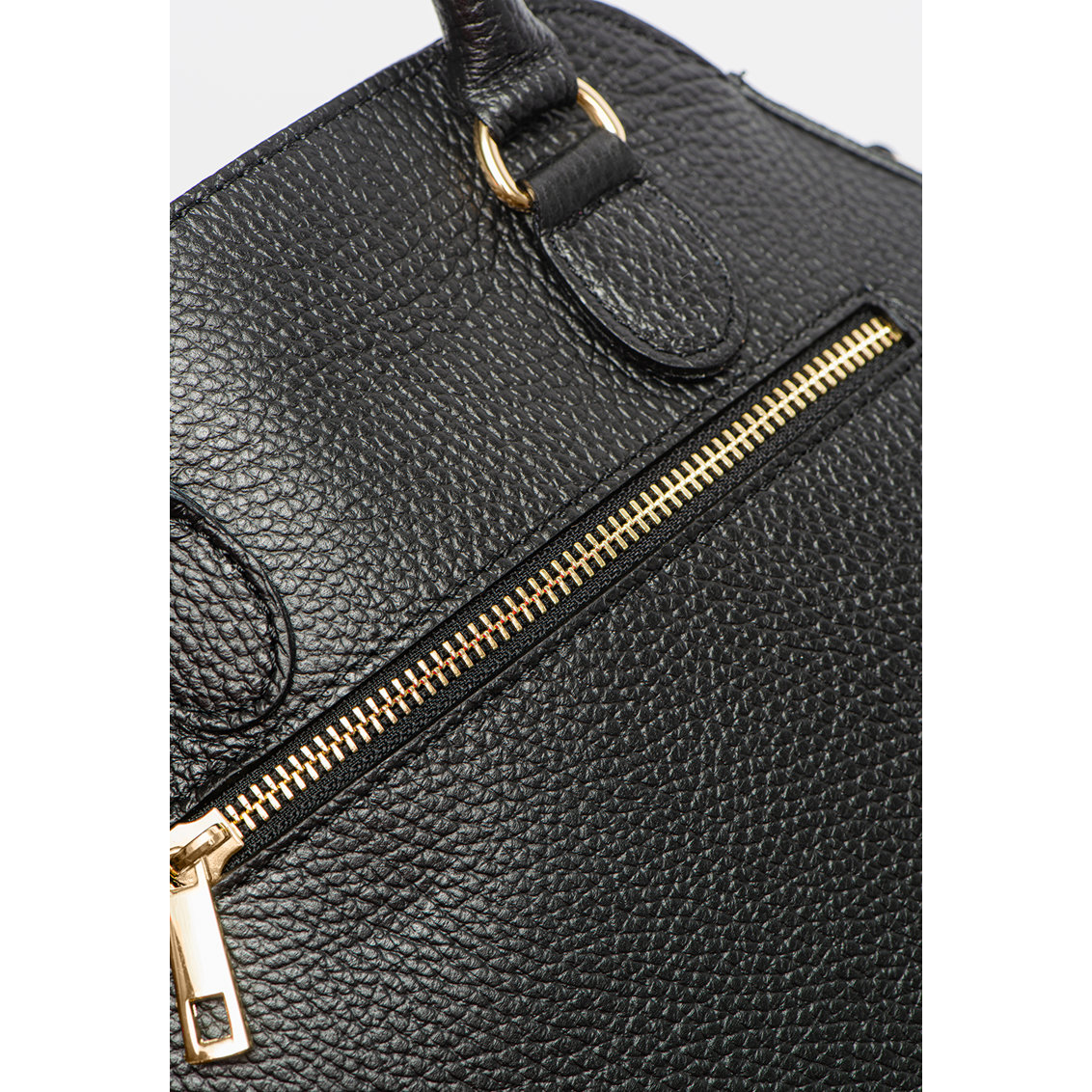 Geanta de umar din piele naturala Chiara  Canotti CC1175, Negru, #3, Bagsy