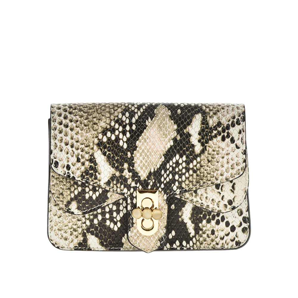 Geanta de umar din piele naturala Chiara Canotti CC0718, Bej, #1, Bagsy