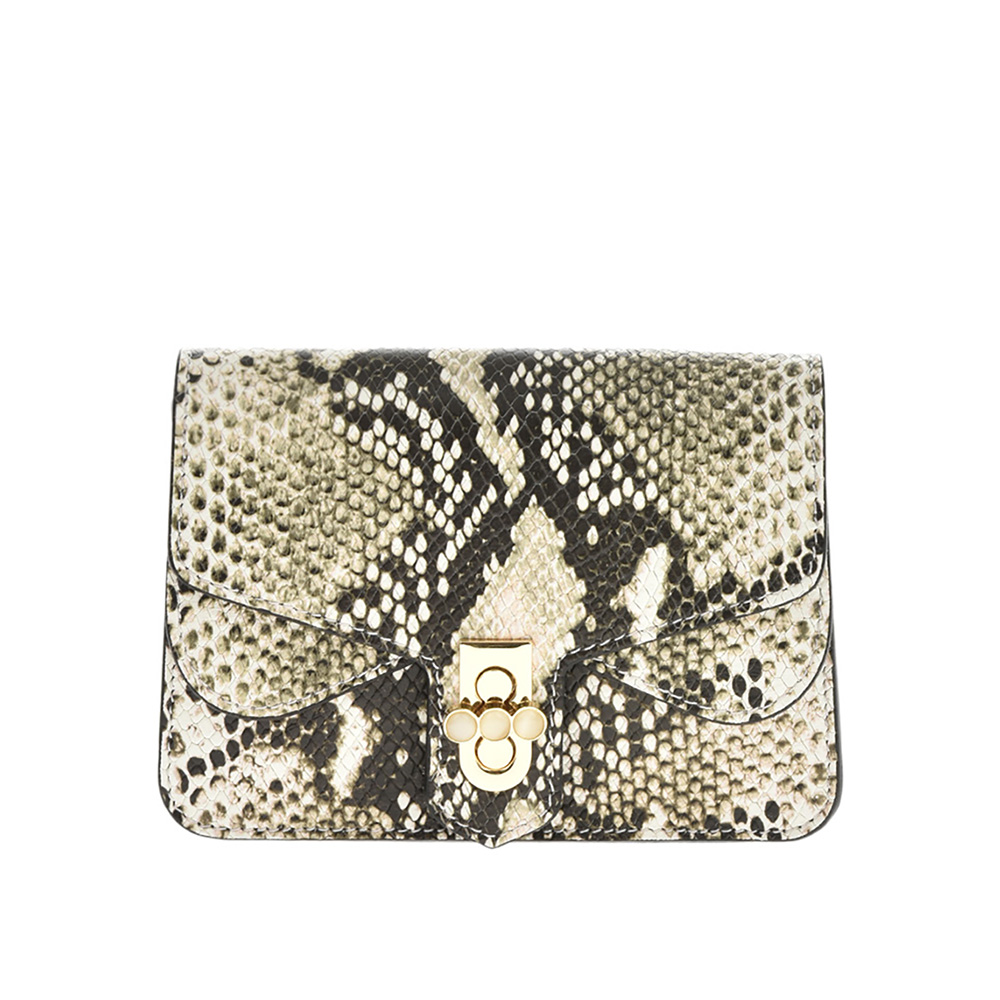 Geanta de umar din piele naturala Chiara Canotti CC0718, Gri, #1, Bagsy