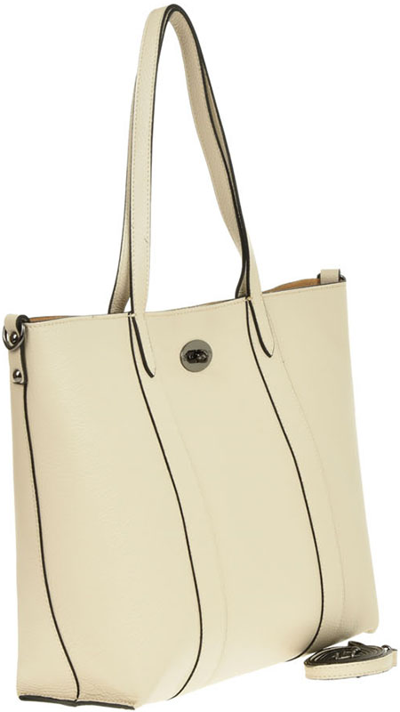 Geanta de mana din piele naturala Chiara Canotti CC0405, Bej, #2, Bagsy