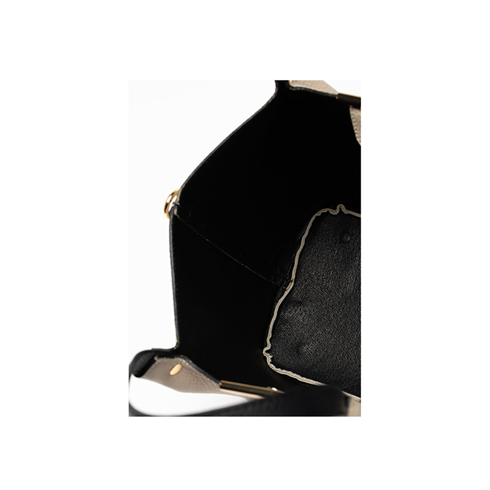 Geanta de mana din piele naturala Chiara Canotti CC0760, Bej, #5, Bagsy