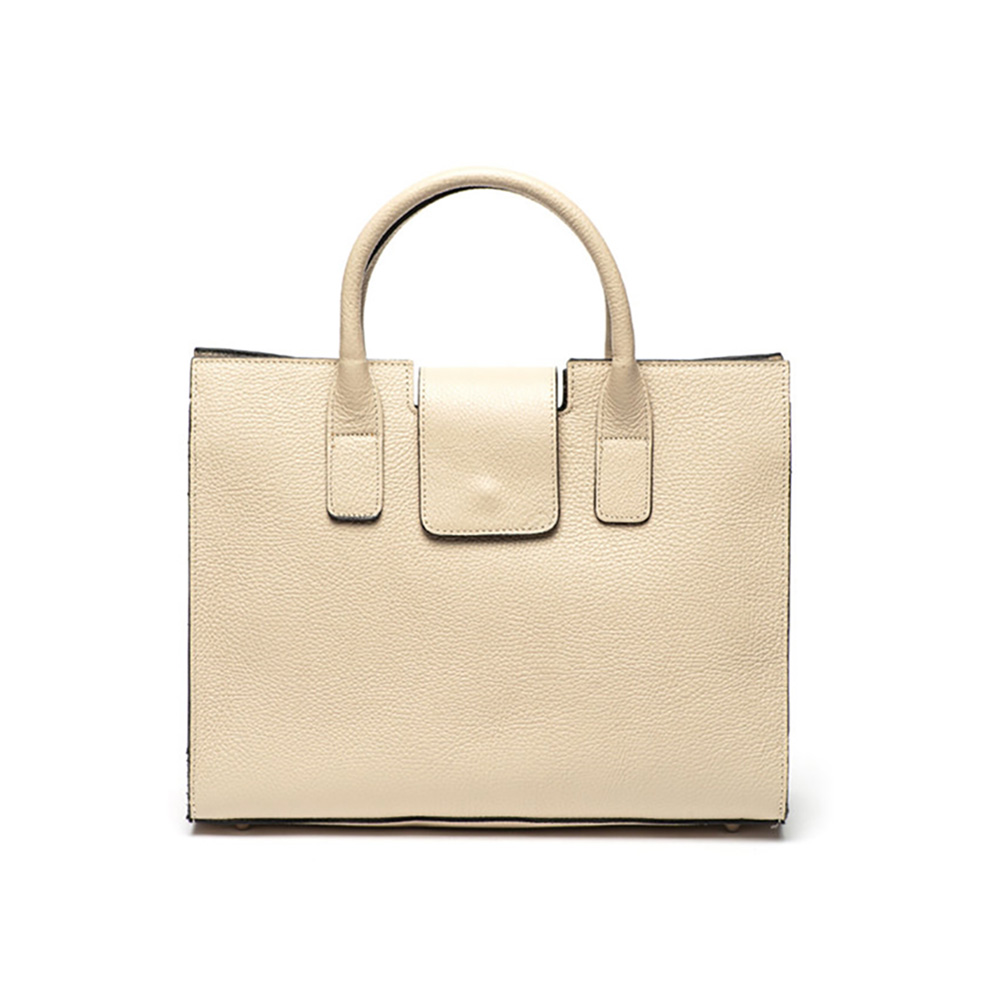 Geanta de mana din piele naturala Chiara Canotti CC0811, Bej, #1, Bagsy