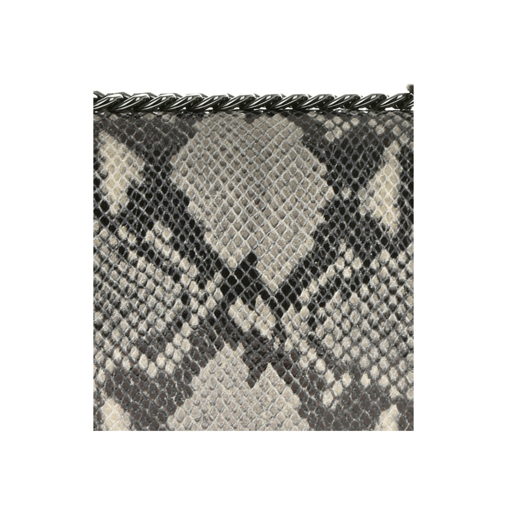 Geanta de umar din piele naturala Carolina di Rosa CR0734, Grej, #5, Bagsy