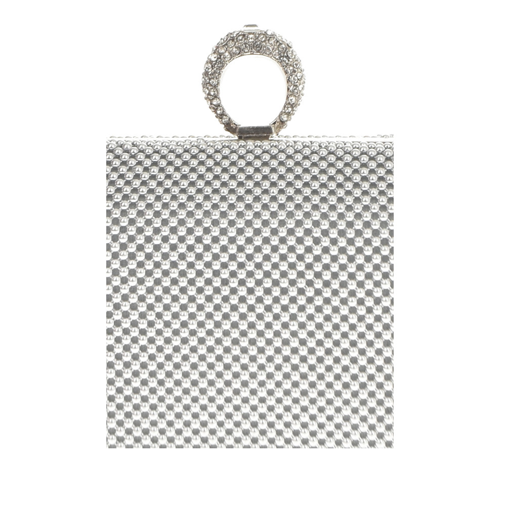 Geanta dama de ocazie Carolina di Rosa CR0901, Argintiu, #4, Bagsy