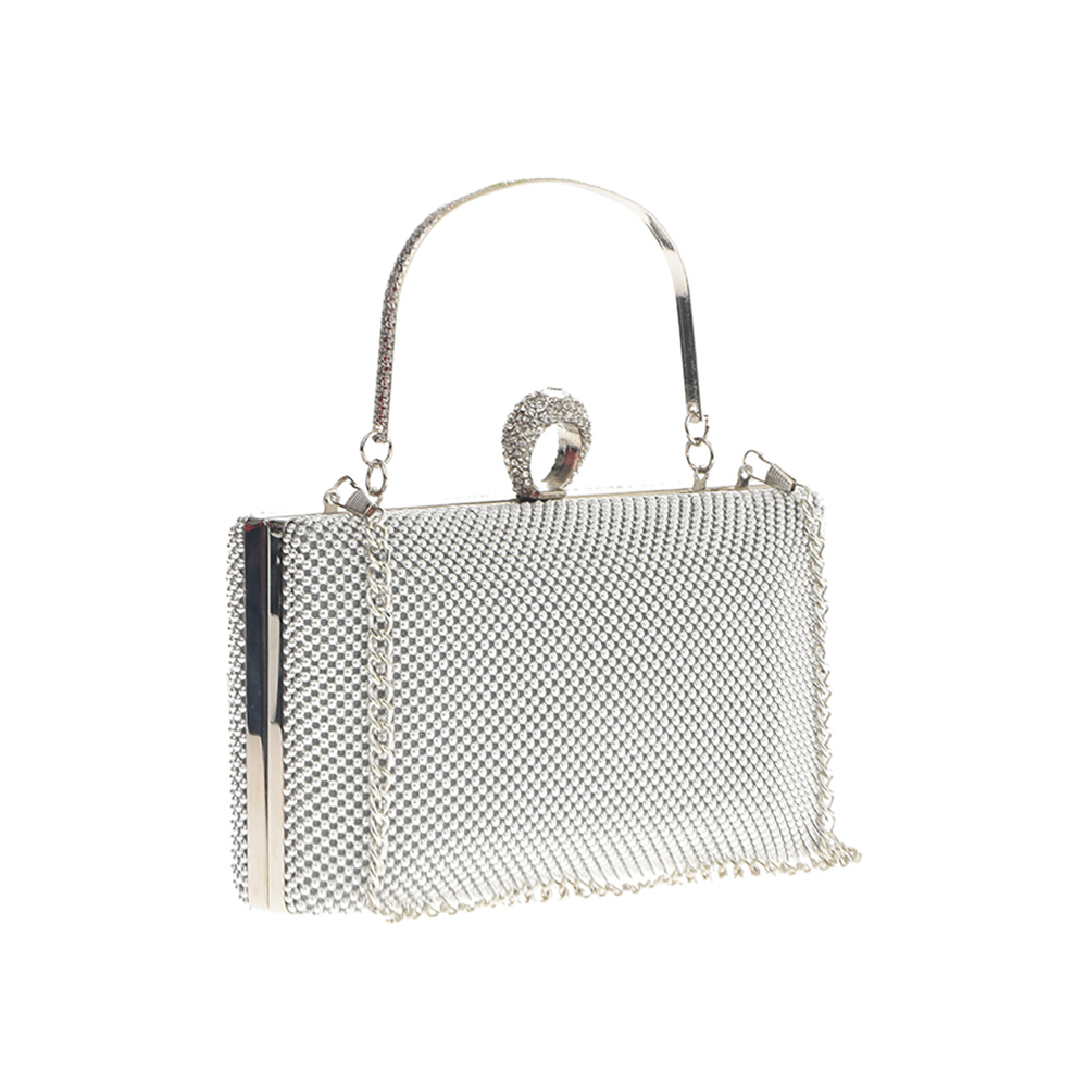 Geanta dama de ocazie Carolina di Rosa CR0901, Argintiu, #2, Bagsy