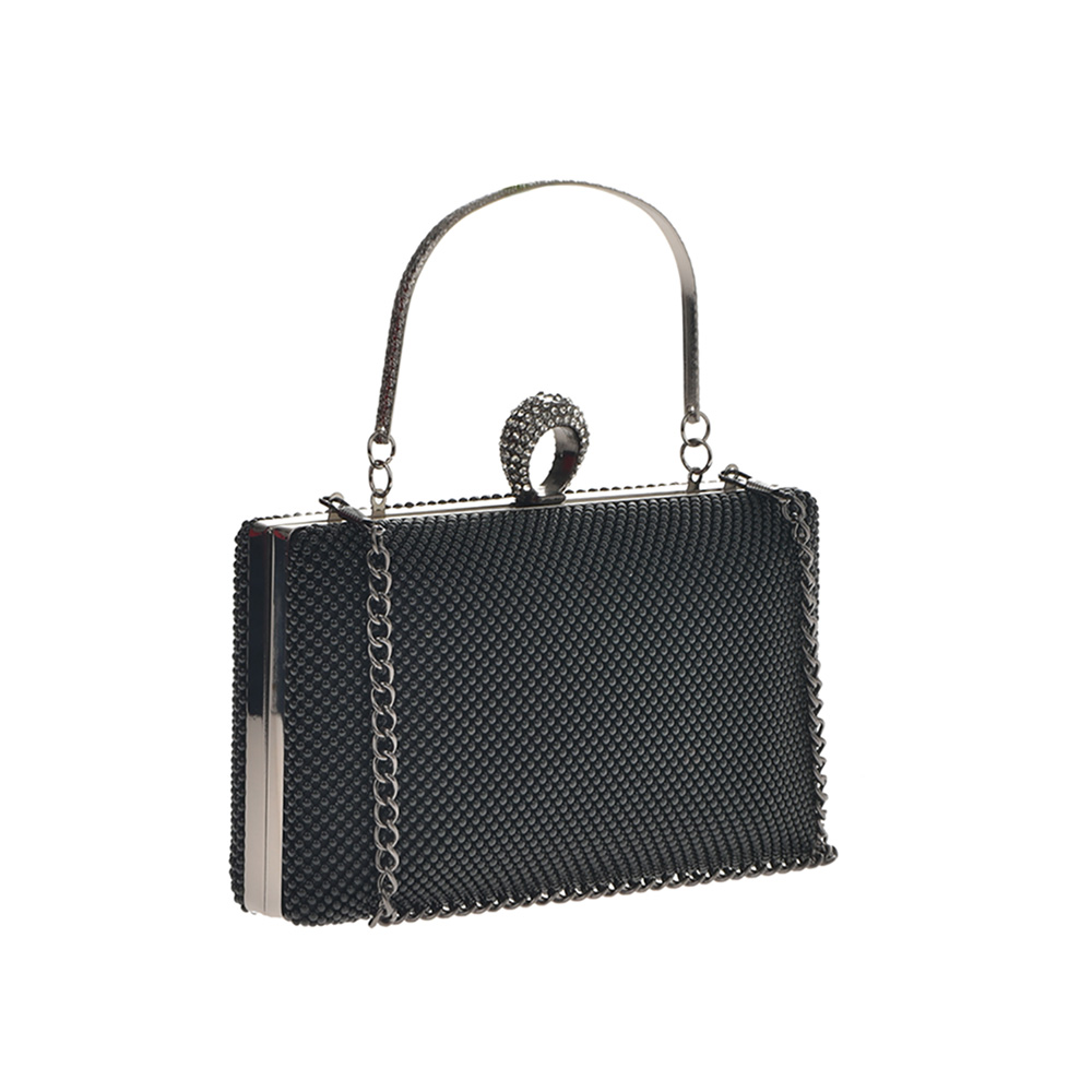 Geanta dama de ocazie Carolina di Rosa CR0901, Negru, #2, Bagsy