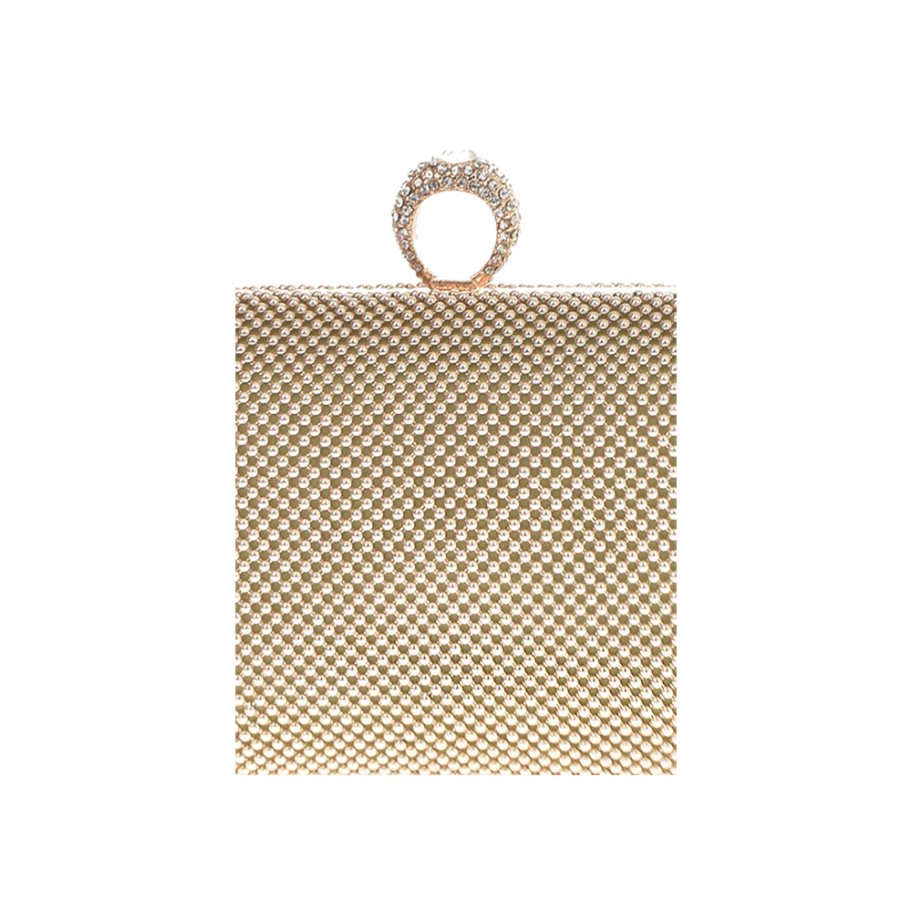 Geanta dama de ocazie Carolina di Rosa CR0901, Auriu, #4, Bagsy