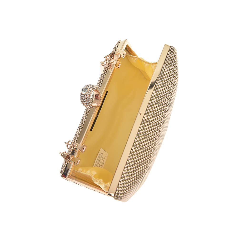 Geanta dama de ocazie Carolina di Rosa CR0901, Auriu, #5, Bagsy