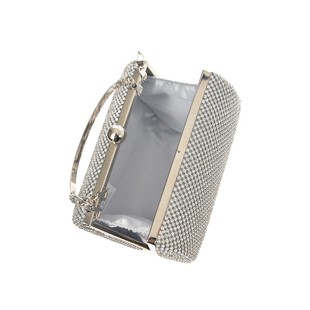 Geanta dama de ocazie Carolina di Rosa CR0941, Argintiu, #5, Bagsy