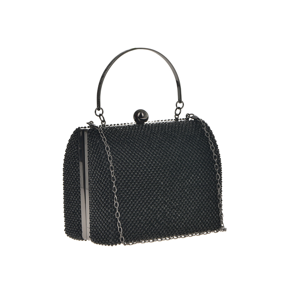 Geanta dama de ocazie Carolina di Rosa CR0941, Negru, #2, Bagsy