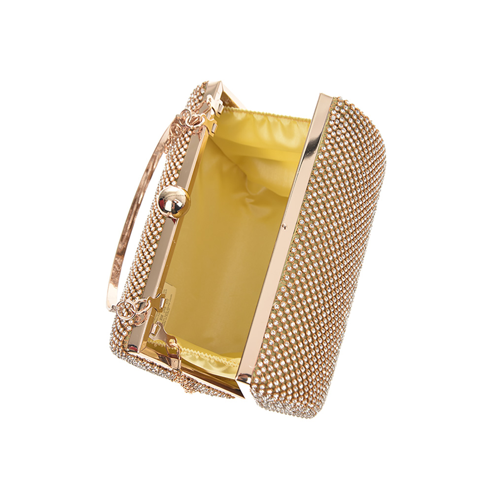 Geanta dama de ocazie Carolina di Rosa CR0941, Auriu, #5, Bagsy