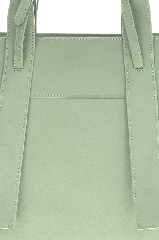 Geanta de mana piele ecologica Francesca Rossi FR5115, Verde deschis, #3, Bagsy