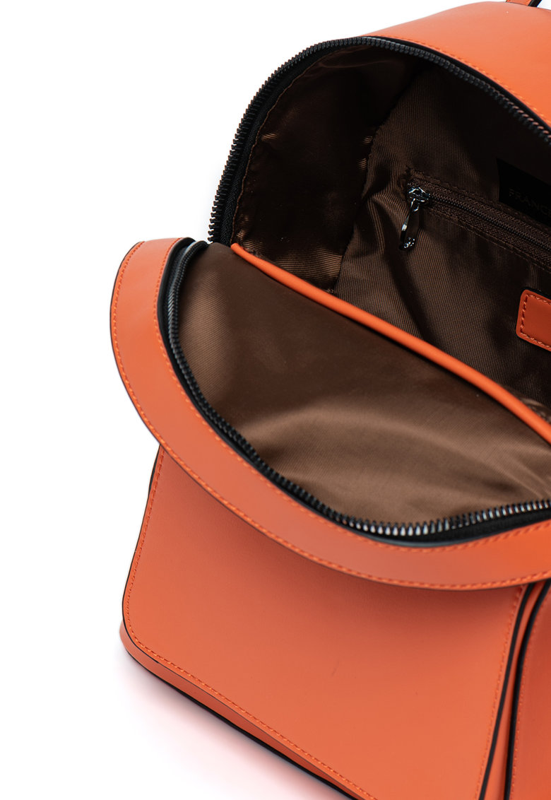 Rucsac dama Francesca Rossi FR5265, Portocaliu, #3, Bagsy