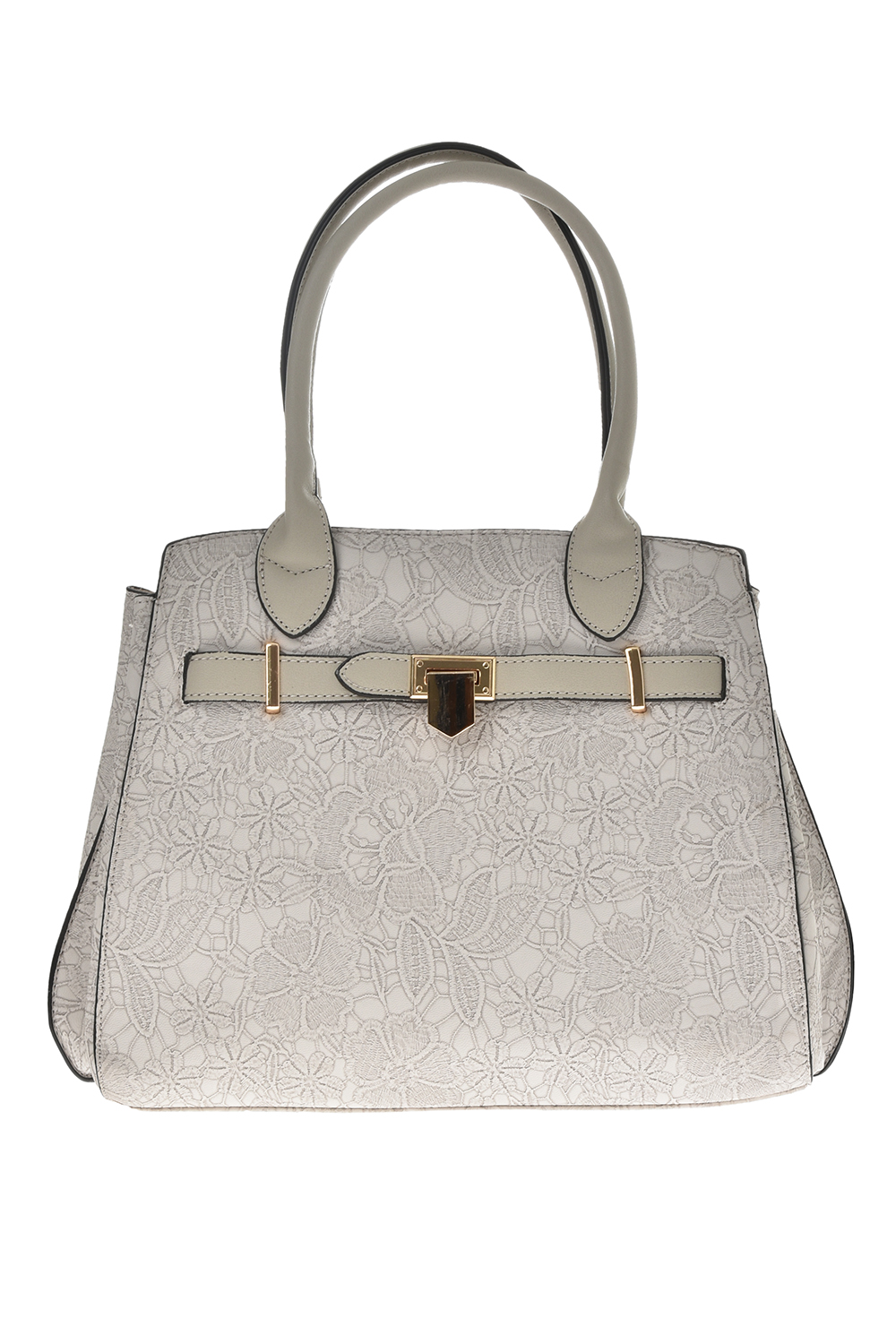 Geanta de mana din piele ecologica Francesca Rossi FR5288, Gri, #1, Bagsy