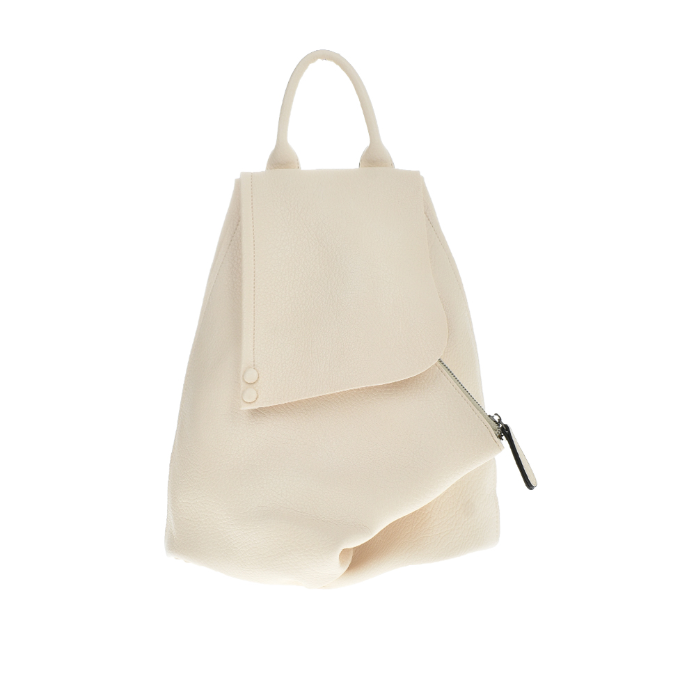 Rucsac dama din piele ecologica Francesca Rossi FR5394, Bej, #1, Bagsy