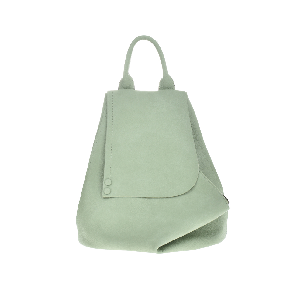 Rucsac dama din piele ecologica Francesca Rossi FR5394, Verde, #1, Bagsy